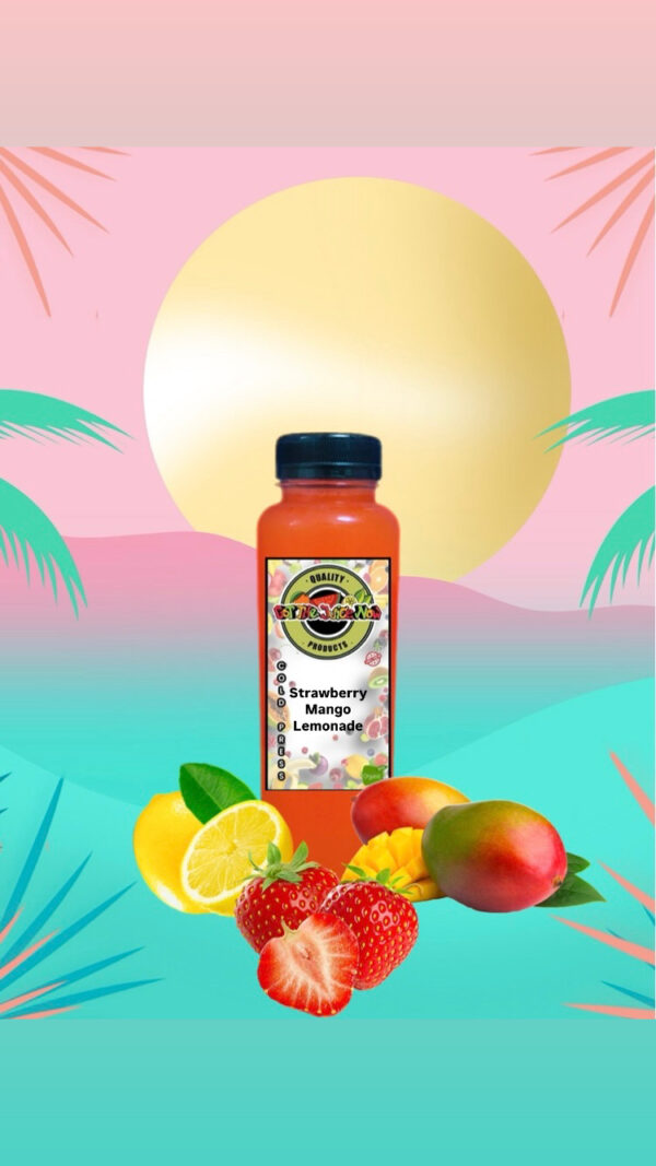 Strawberry Mango Lemonade – 100% Real Fruit Blend